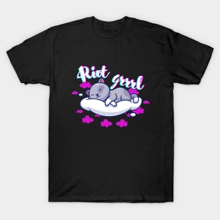 RIOT GRRRL CAT T-Shirt